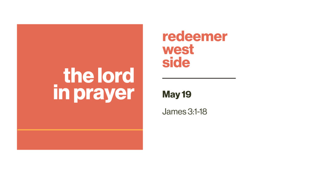 The Lord in Prayer